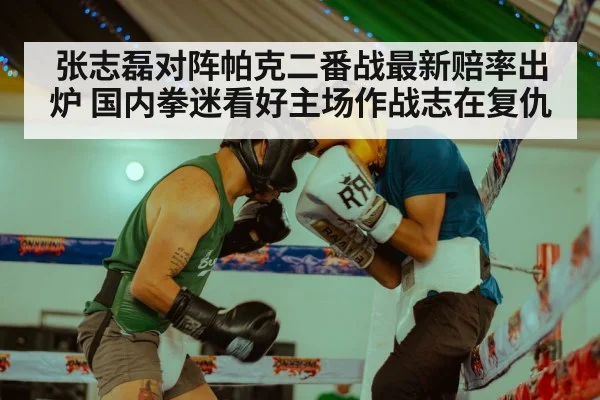张志磊对阵帕克二番战最新赔率出炉 国内拳迷看好主场作战志在复仇